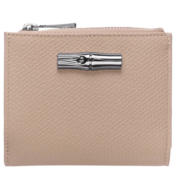 Longchamp Handbags - Longchamp Roseau Wallet with Silver Signature Logo